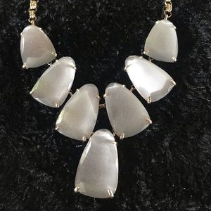 SOLD!!!! NWOT KENDRA SCOTT GREY HARLOW NECKLACE